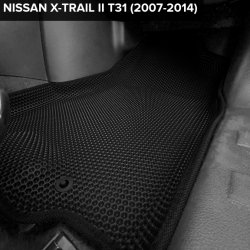 3D коврики EVA с бортами Nissan X-Trail II T31 (2007-2015)