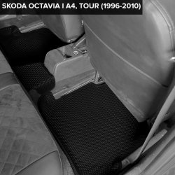 3D коврики EVA с бортами Skoda Octavia I A4 (1996-2010)