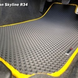 Nissan Skyline R34, водительский коврик