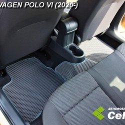 2D коврики EVA Volkswagen Polo VI (2020-н.в.)