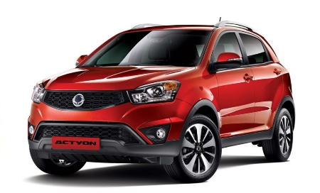 2D коврики EVA в салон и багажник  на SsangYong Actyon II (2010-2013)