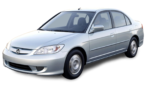 2D коврики EVA в салон на Honda Civic VII седан (2000-2006)