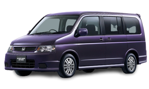 2D коврики EVA в салон на Honda StepWGN RF-8 II, правый руль (2001-2005)