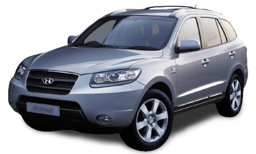 2D коврики EVA в салон и багажник  на Hyundai Santa Fe II (2005-2010)