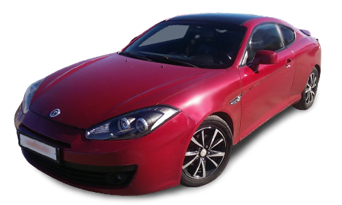 2D коврики EVA в салон и багажник  на Hyundai Tiburon II рестайлинг (2007-2009)