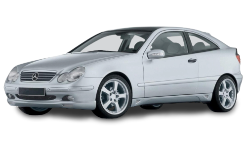 2D коврики EVA в салон  на Mercedes-Benz C W203 хэтчбек (2000-2008)