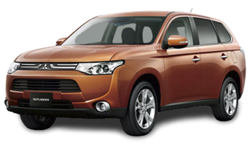 2D коврики EVA в салон и багажник на Mitsubishi Outlander III (2012-2015)