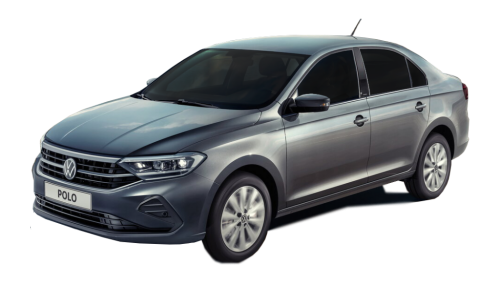 3D коврики EVA с бортами в салон на Volkswagen Polo VI лифтбек (2020-н.в.)