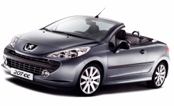 2D коврики EVA в салон и багажник  на Peugeot 207 CC кабриолет (2006-2015)
