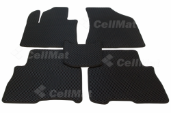 2D коврики EVA в салон  на Kia Sorento II рестайлинг 5 мест (2012-2021)