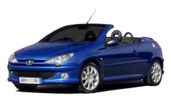 2D коврики EVA в салон и багажник  на Peugeot 206 СС кабриолет (1998-2012)
