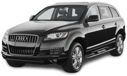 2D коврики EVA в салон и багажник  на Audi Q7 I, 7 мест (2005-2015)