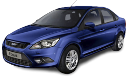 2D коврики EVA в салон и багажник  на Ford Focus II седан (2004-2011)
