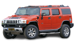 2D коврики EVA в салон  на Hummer H2 (2002-2009)