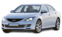 2D коврики EVA в салон и багажник на Mazda 6 II GH лифтбек (2007-2012)