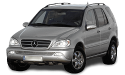 2D коврики EVA в салон и багажник  на Mercedes-Benz ML W163 рестайлинг (2001-2005)