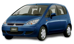 2D коврики EVA в салон  на Mitsubishi Colt VI Z30 (2002-2012)