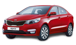 3D коврики EVA с бортами в салон  на Kia Rio III седан, хэтчбек, универсал (2011-2017)