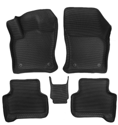 3D коврики EVA с бортами в салон на Volkswagen Tiguan II (2016-н.в.)