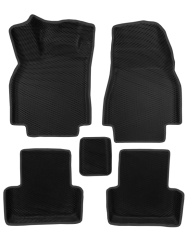 3D коврики EVA с бортами в салон на Renault Megane II (2002-2009)