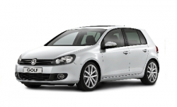 3D коврики EVA с бортами в салон на Volkswagen Golf VI хетчбек 5D (2008-2012)