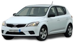 3D коврики EVA с бортами в салон  на Kia Ceed I рестайлинг (ED FL) (2010-2012)