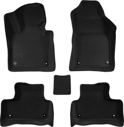 3D коврики EVA с бортами в салон  на Volvo XC60 II (2017-н.в.)